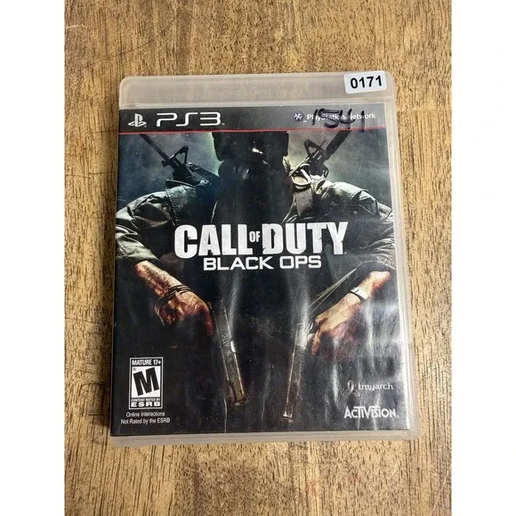 Playstation PS3 Activision Call of Duty Black Ops‎