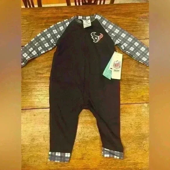 Texans one piece outfit 18 months nwt