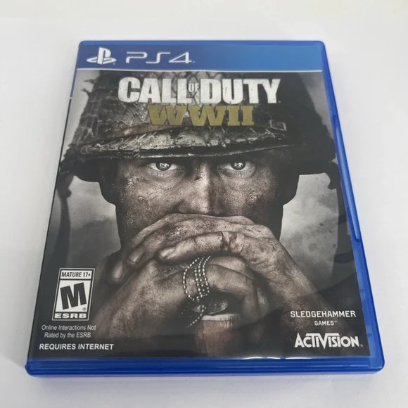 Call of Duty WWII Sony PlayStation 4 PS4 WW2 Game Complete CIB Tested Working