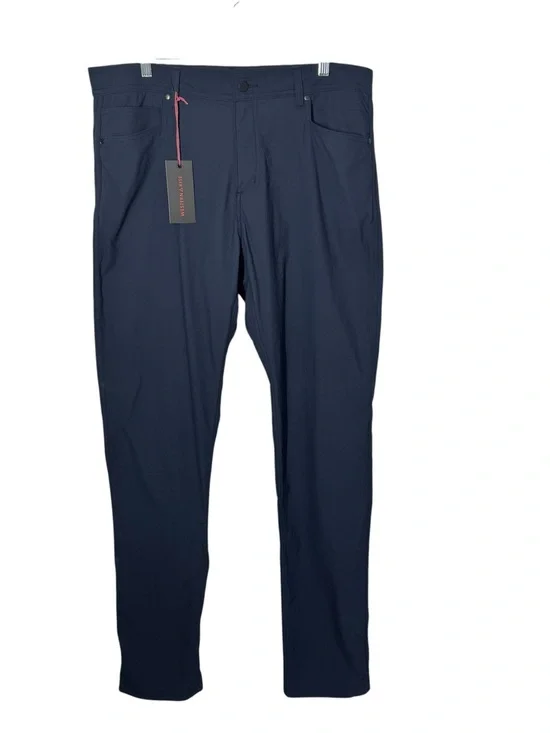 Western Rise Evolution Pant Slim Fit Blue Performance Travel 36x36/38 Long NWT