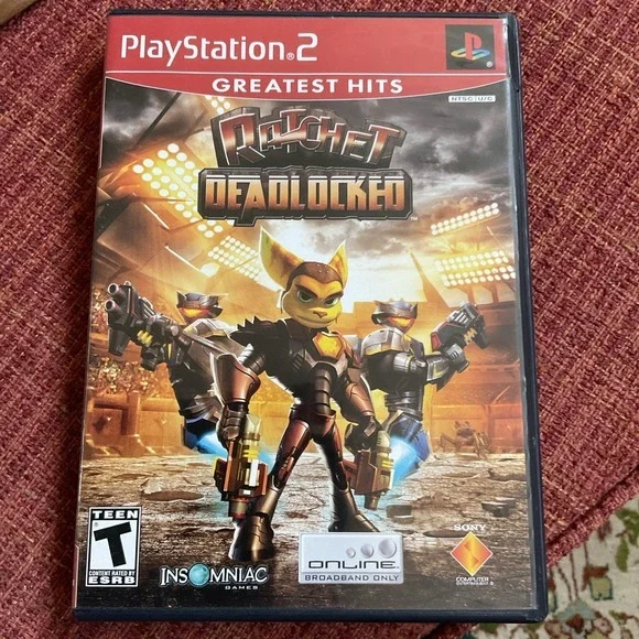 Ratchet Deadlocked‎ (PS2 PlayStation 2) CIB Complete with Reg Card Tested