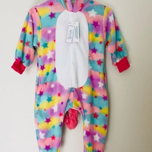 Colorful Starry Kids One Piece-SZ 4