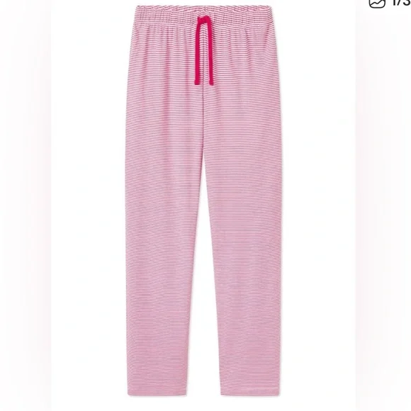 LAKE Pajamas Men’s Red Striped Pajama Pants – Size XL
