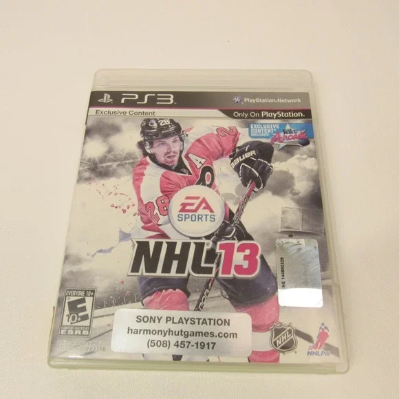 NHL 13 (Sony‎ PlayStation 3, 2012) CIB 2