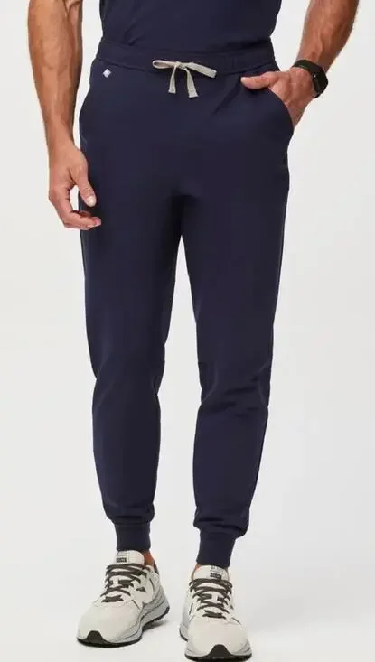 FIGS Men's Tansen Jogger Scrub Pant Small Navy NWOT