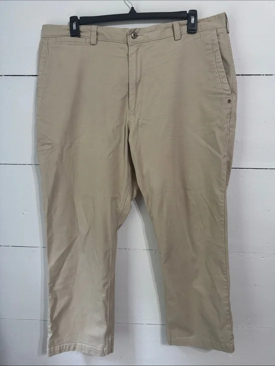Duluth Trading Co Tan Chinos - Classic Straight Fit 40x30