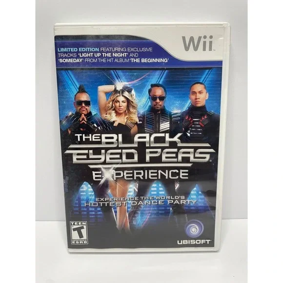 The Black Eyed Peas Experience Nintendo Wii Limited Edition Ubisoft Dance Game