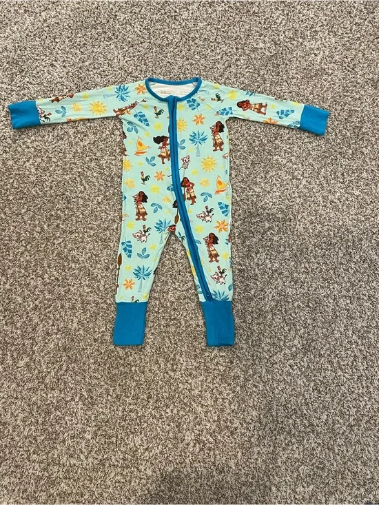 Little Sleepies Moana ZIppy
