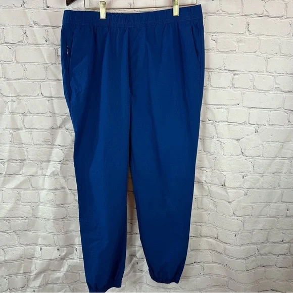 Banana Republic Men's Joggers royal Blue sz M athleisure