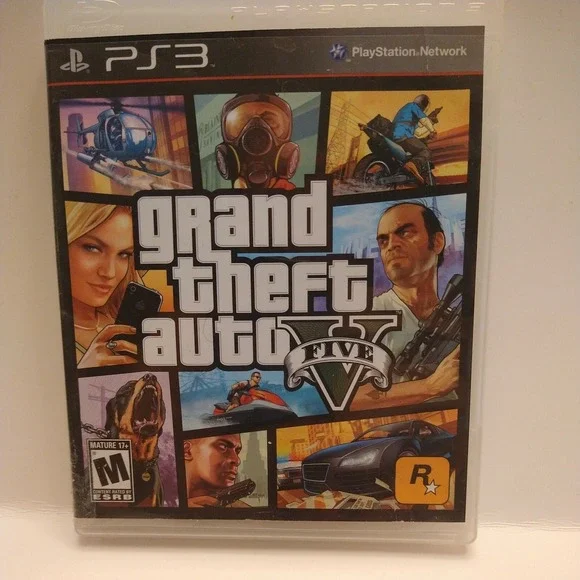 Grand Theft Auto V (Sony PlayStation 3, 2013) PS3 GAME DISC ONLY ~TESTED~