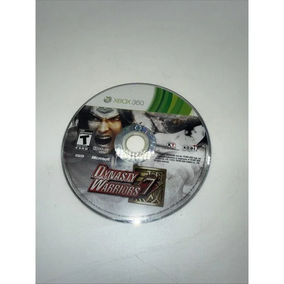 XBOX 360:  DYNASTY WARRIORS 7  !!  DISC ONLY