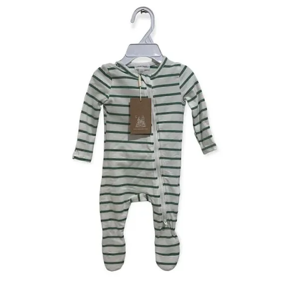 Angel Dear Organic Cotton Footsie Size 0-3 Months