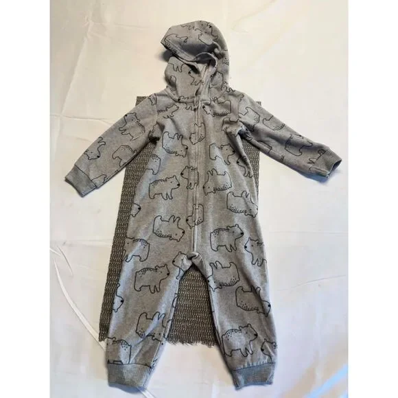 Simple Joys by Carters 18mo Hooded Onesie