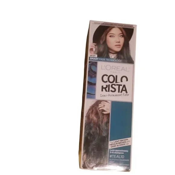 L'Oreal Paris Colorista Semi-Permanent Hair Color TEAL10
