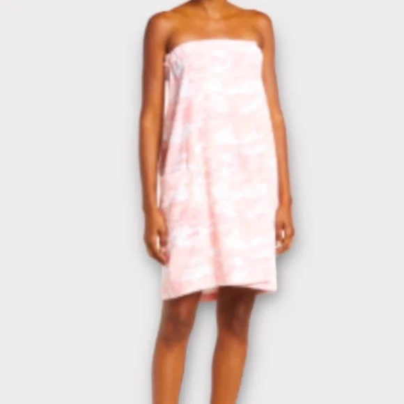 Honeydew Womens Wrap Towel Simple & Clean Twinkle Camo Shower Terry Headband NWT