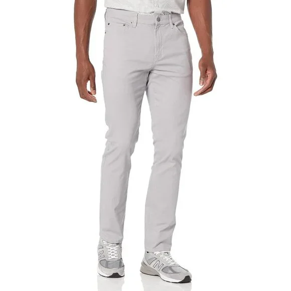 Men's Slim-Fit Pants, 5-Pocket Stretch Twill Design