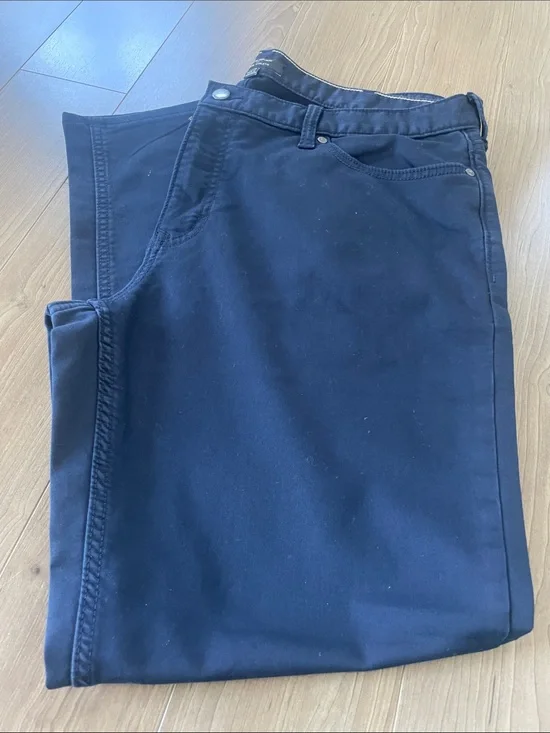 Banana Republic Navy Travel Athletic Pants Sz 38/32 Preowned