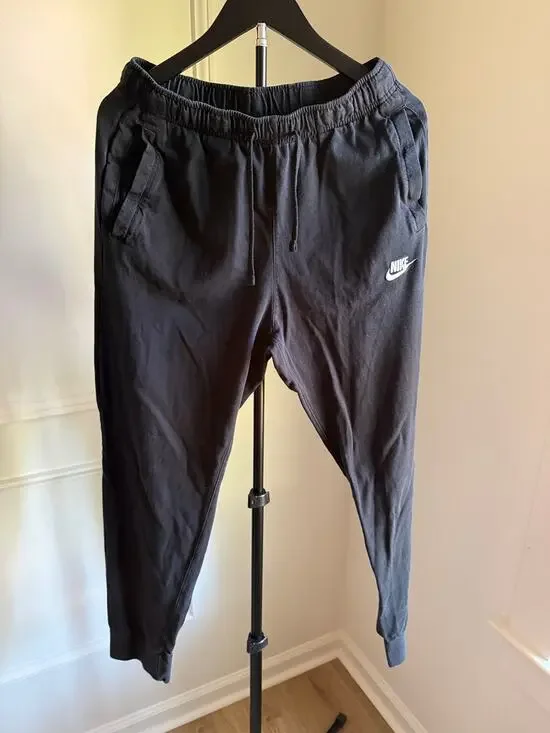 Nike Sportswear Club Jogger Sweatpants Black Men’s Medium