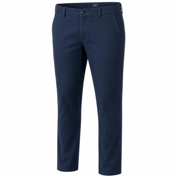 Mizzen Main Pants Men 34x32 Blue Baron Trim Performance Chino Straight GOLF