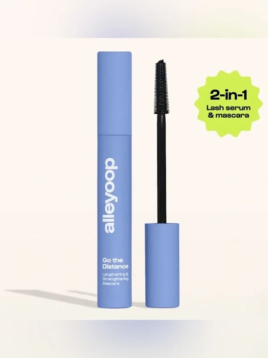 NWT. alleyoop Go the Distance Lengthening & Strengthening Tubing Mascara - Black