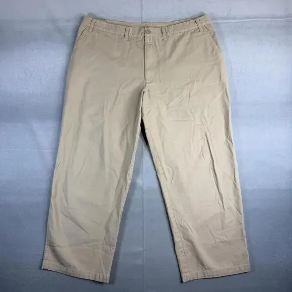 Patagonia Duck Pants Mens 40 Beige Organic Cotton Canvas Outdoor Hiking Chino