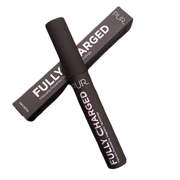 Pur Fully Charged Black Mascara, Full Sized,  New‎ in Box