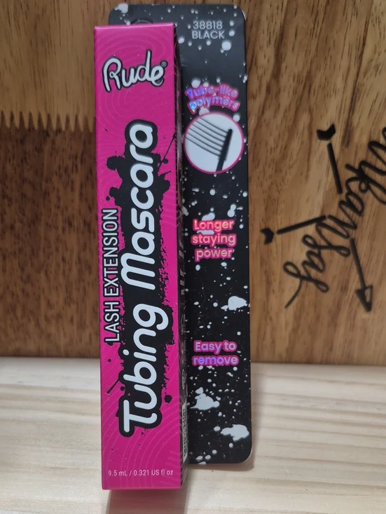 RUDE Tubing Mascara — Pink & Black Packaging