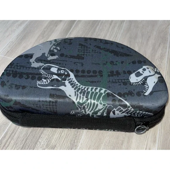 Dinosaur‎ Themed Hard Shell Zipper Case -pencil-glasses
