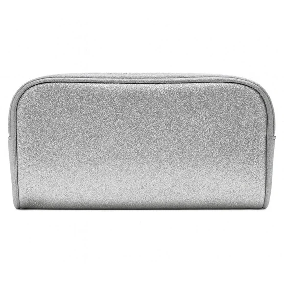 Silver Glitter Deluxe Pencil Pouch