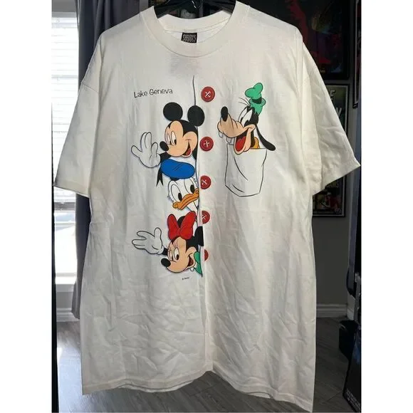 Vintage 90s Mickey Unlimited Disney NWT Tee