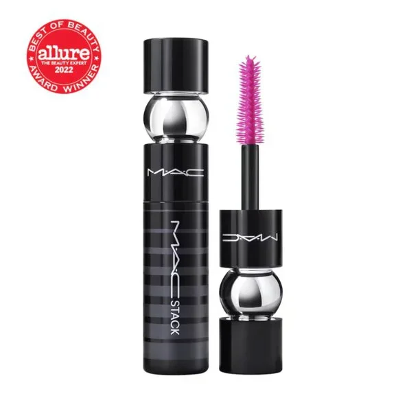 NWT MAC Stack Mascara Superstack Mega Brush Black Mini 3ml