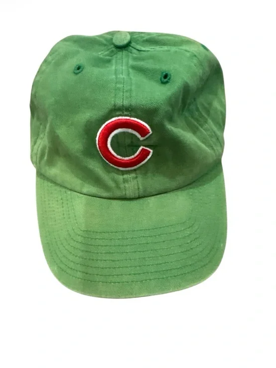 Chicago Cubs Green Cap Cotton One‎ Size
