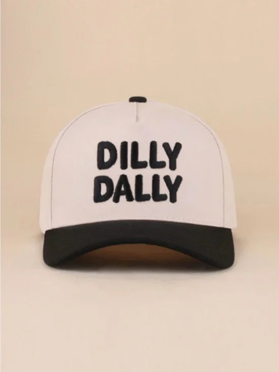 DILLY DALLY TWO TONE SNAPBACK HAT