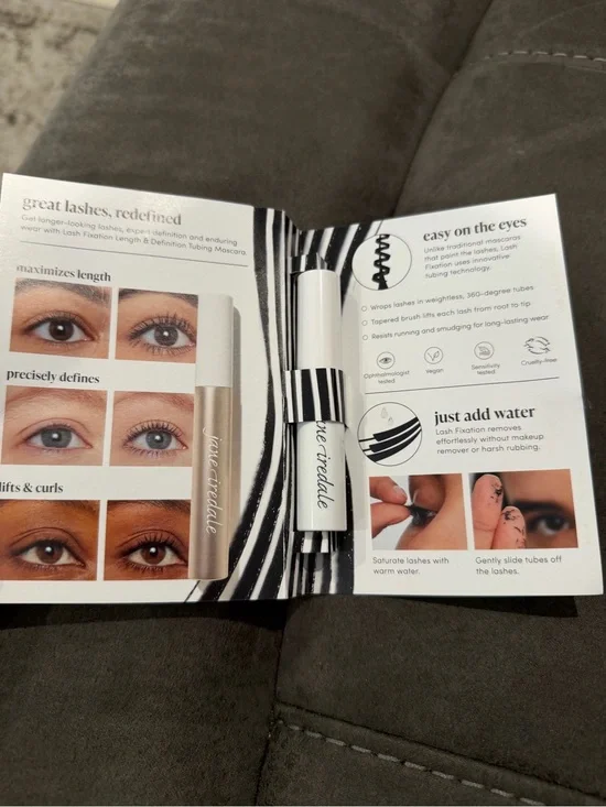 New Lash Fixation Length & Definition Mascara – Black