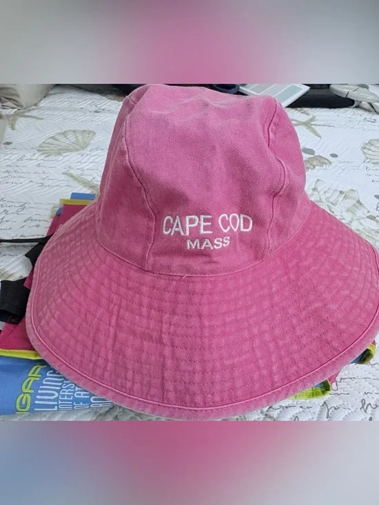 Cape Cod Mass Pink Bucket Hat
