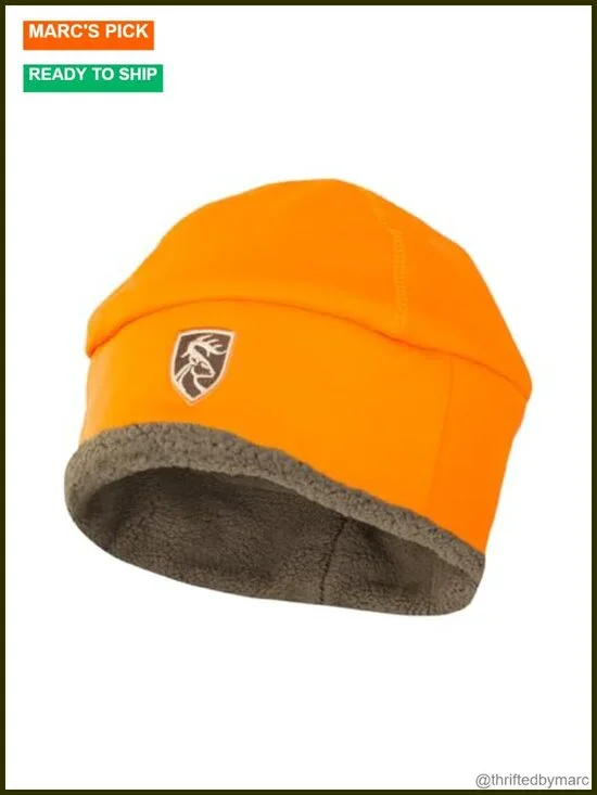Sherpa Fleece Beanie with Scent Control for Hunting