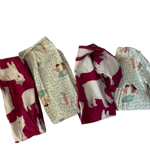 NWT. CARTER’S Toddler 4 Piece Winter Theme Pajamas