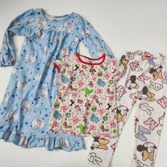 Disney Little Girl‎ Toddler Bundle Size 4T - 3 items total