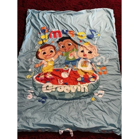 Excellent Condition Cocomelon Toddler  bed set