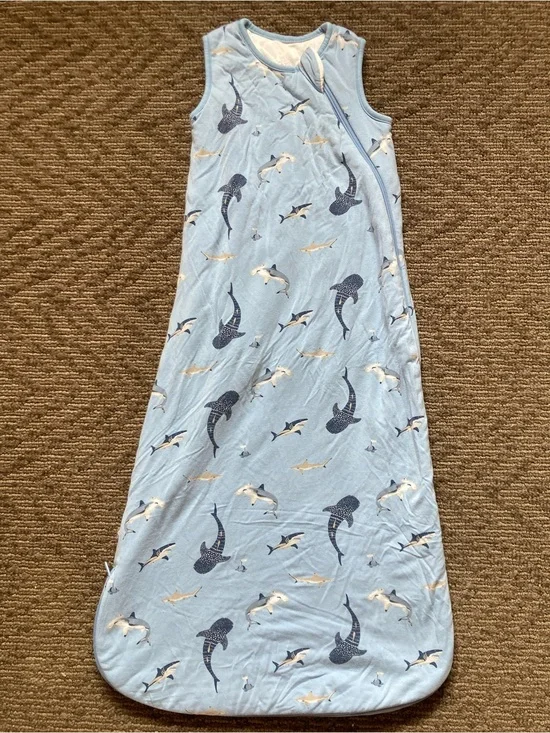 Kyte Baby Sleep Sack sharks size medium