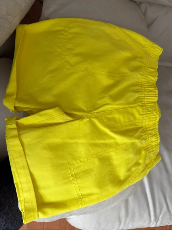 Carter's Toddler Bright Yellow Elastic Waist Shorts
