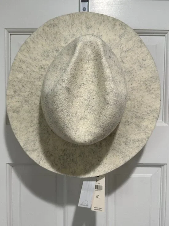 REINHARD PLANK WOOL FEDORA HAT GREY