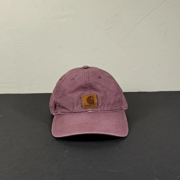 Carhartt Hat Cap Strapback One Size Rose Pink Odessa Canvas Cotton Womens