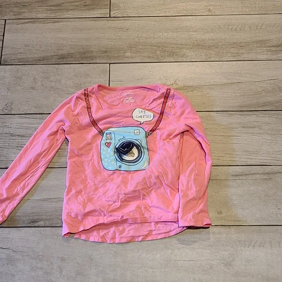 🍦Carters camera girls long sleeve tee