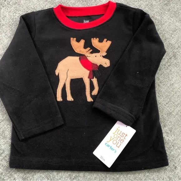 NWT Carter’s Moose Sweatshirt Size 18month