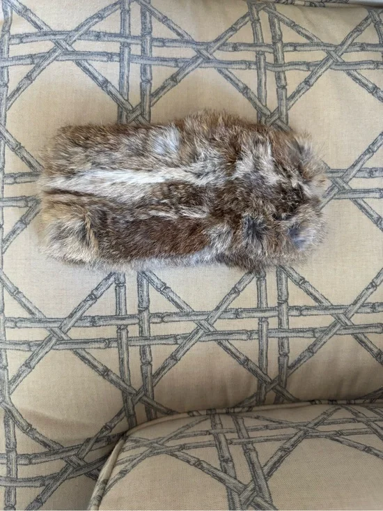 J McLaughlin Rabbit Fur Ear Warmer