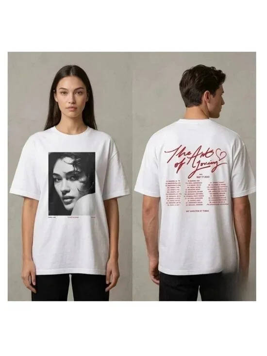 Olivia Dean Art Of Loving Tour 2026 Double Sided T-Shirt