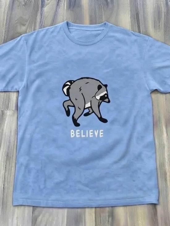 Funny Believe Jimothy Raccoon Meme Shirt