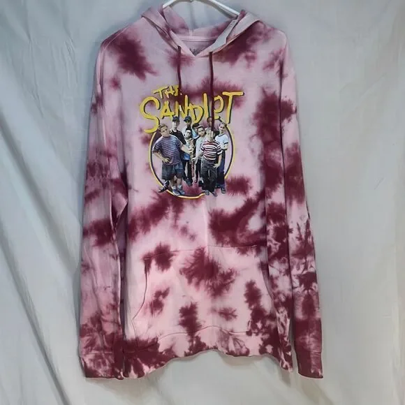 The Sandlot Tie Dye Graphic Hoodie-NWT -XL‎