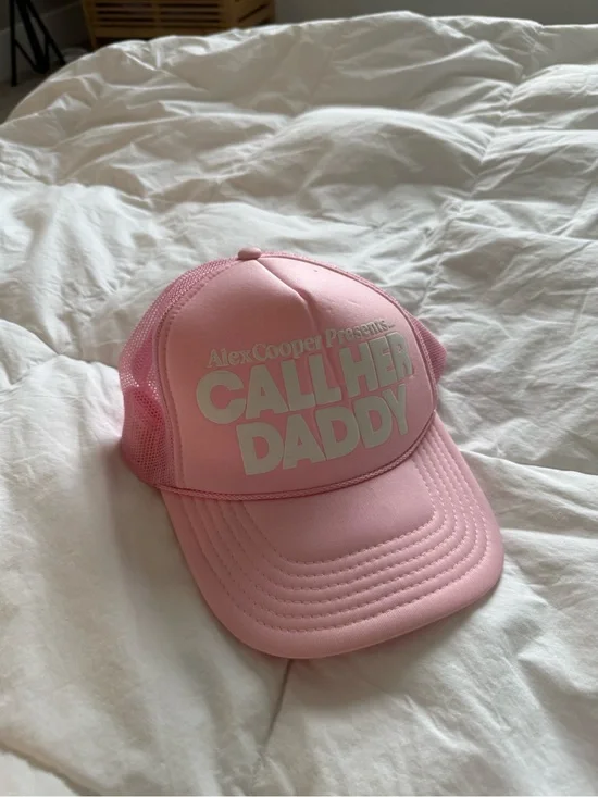 Baby Pink Call Her Daddy hat from original tour